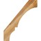 Ekena Millwork 6"W x 28"D x 34"H Balboa Rough Sawn Knee Brace, Western Red Cedar BRC06X28X34BOA00RWR - alternate 3